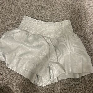 Smocked shorts